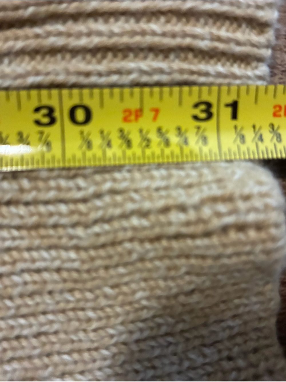 Universal Thread Beige Open-Front Ribbed Cardigan - Picture 9 of 10